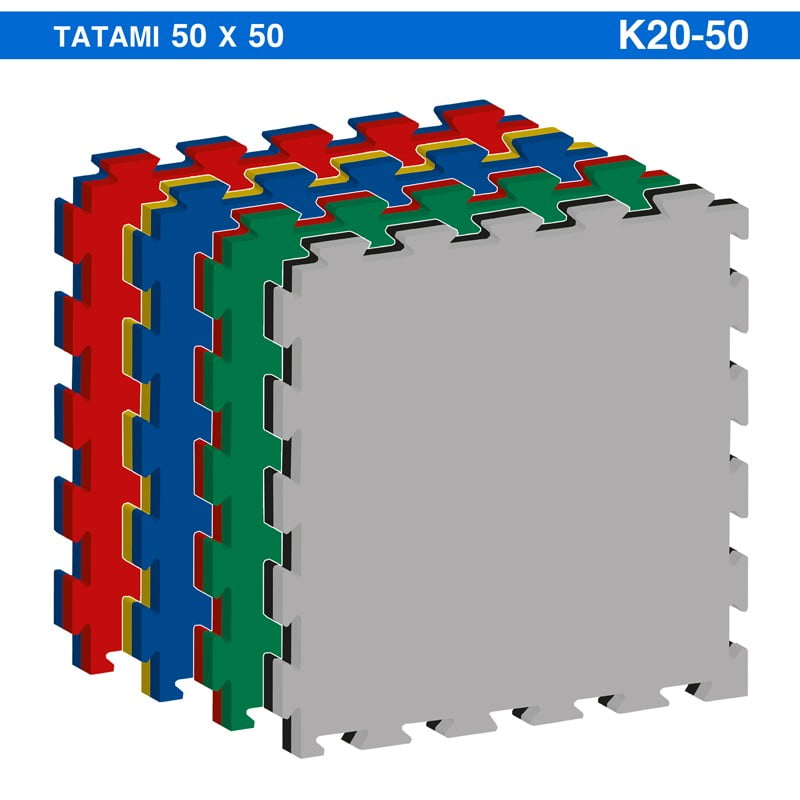 Tapete Tatami K20-50 - KIT DE 8 PIEZAS